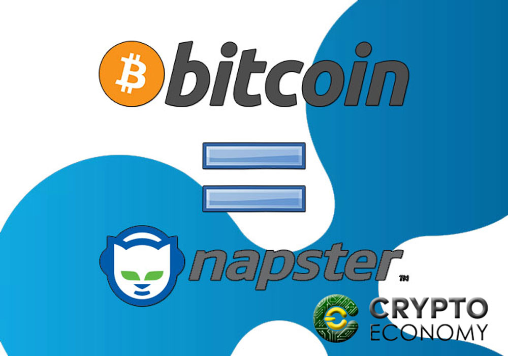 Bitcoin Naspster of criptocurrencies