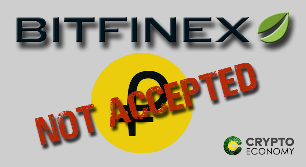 Bitfinex no aceptará Petro