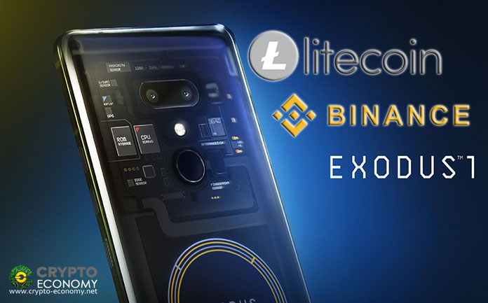 El teléfono Exodus 1 de HTC ya se puede comprar con Binance Coin, Litecoin y Fiat