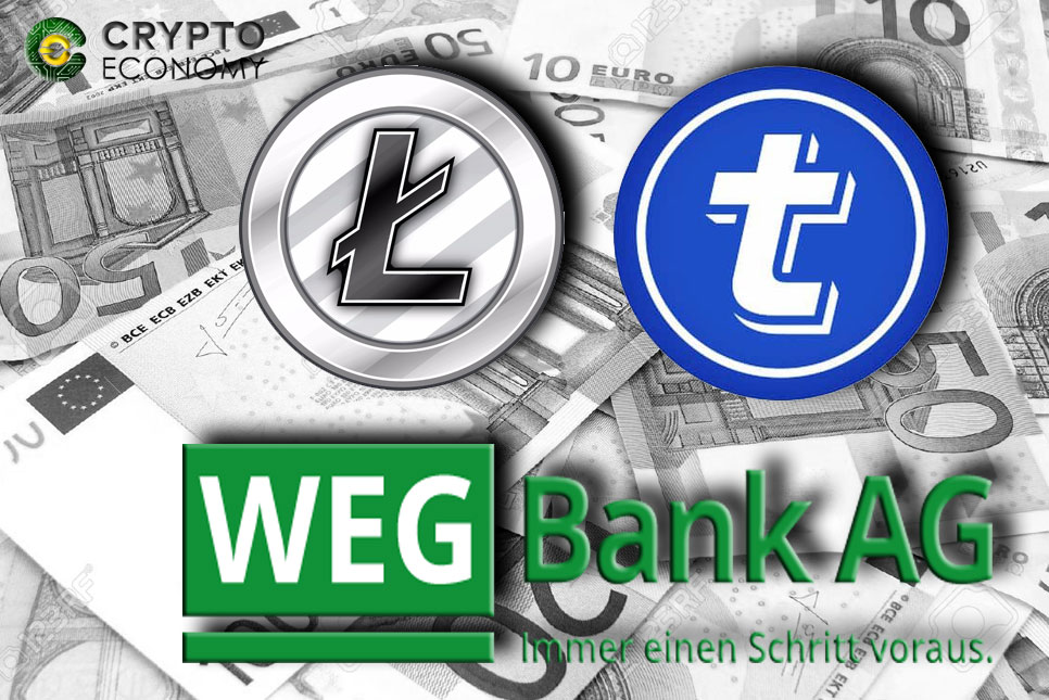 Litecoin Foundation se asocia con TokenPay para adquirir participación de WEG Bank
