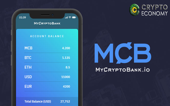MyCryptobank, banca fácil y sin fronteras