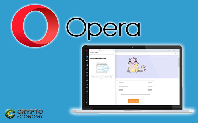 Opera anuncia soporte de Ethereum y billetera integrada para su navegador
