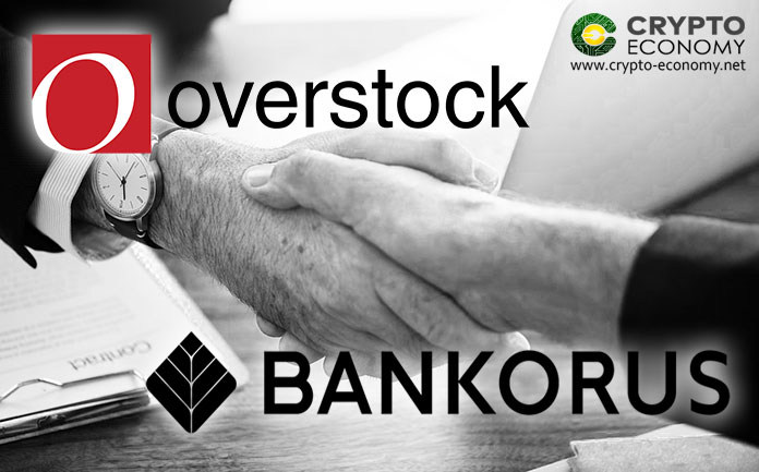 Overstock adquiere participación en la firma basada en blockchain Bankorus