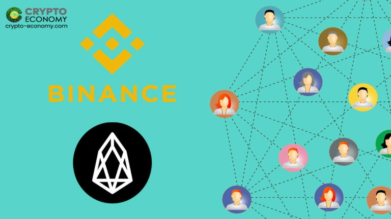 EOS ha sido añadida a la plataforma Binance P2P