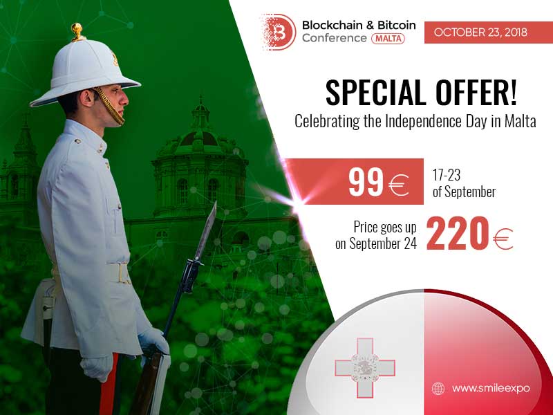  Blockchain & Bitcoin Conference Malta on October 23