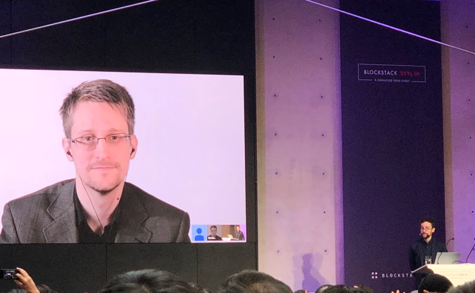 Snowden entrevista Berlín