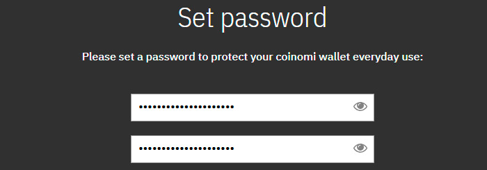 coinomi wallet-password