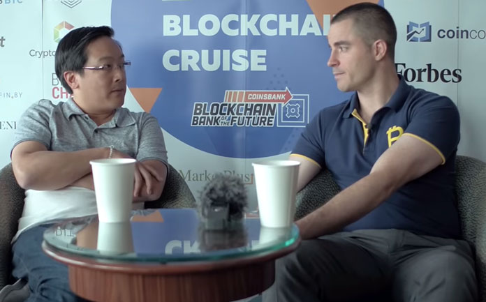  Charlie Lee, creador de Litecoin y el CEO de Bitcoin.com Roger Ver